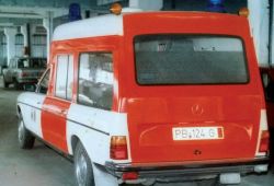 ambulans mercedes w123